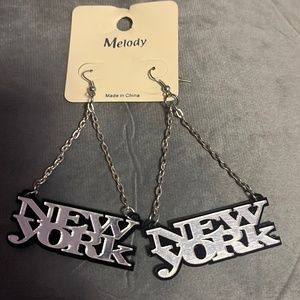 New York earrings